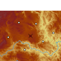 Nearby Forecast Locations - Anlong - Map