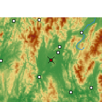 Nearby Forecast Locations - Lingui - Map