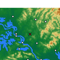 Nearby Forecast Locations - Xishui - Map