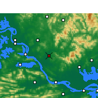 Nearby Forecast Locations - Qichun Xian - Map