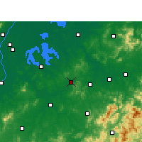 Nearby Forecast Locations - Dongxiang - Map