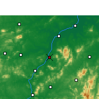 Nearby Forecast Locations - Xingan - Map