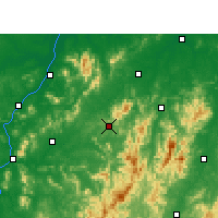 Nearby Forecast Locations - Le'an - Map
