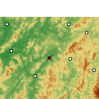 Nearby Forecast Locations - Ruijin - Map