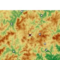 Nearby Forecast Locations - Datian - Map