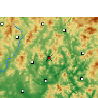Nearby Forecast Locations - Jiaoling - Map