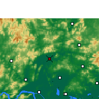 Nearby Forecast Locations - Qingyuan - Map