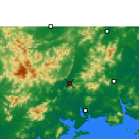 Nearby Forecast Locations - Yangchun - Map