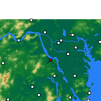 Nearby Forecast Locations - Heshan - Map