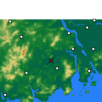 Nearby Forecast Locations - Kaiping - Map