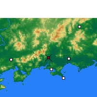 Nearby Forecast Locations - Haifeng - Map