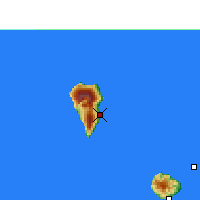 Nearby Forecast Locations - La Palma - Map