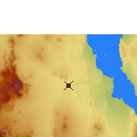 Nearby Forecast Locations - Lodwar - Map