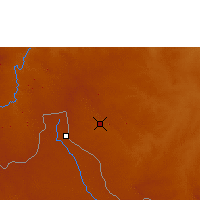 Nearby Forecast Locations - Lubumbashi - Map