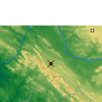 Nearby Forecast Locations - Dolisie - Map