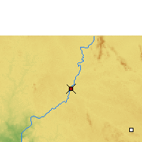 Nearby Forecast Locations - Makokou - Map