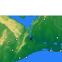 Nearby Forecast Locations - Akuse - Map