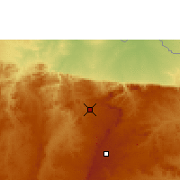 Nearby Forecast Locations - Guruve - Map