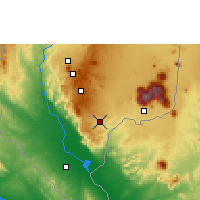 Nearby Forecast Locations - Thyolo - Map