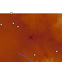 Nearby Forecast Locations - Grasslands - Map