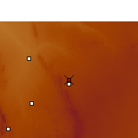 Nearby Forecast Locations - Kuruman - Map