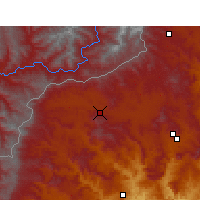 Nearby Forecast Locations - Matatiele - Map