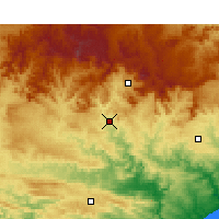 Nearby Forecast Locations - Fort Beaufort - Map