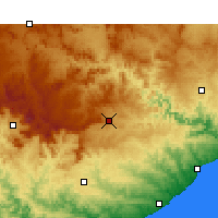 Nearby Forecast Locations - Döhne - Map