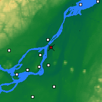 Nearby Forecast Locations - Varennes - Map