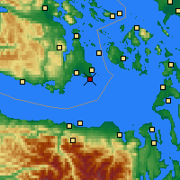 Nearby Forecast Locations - Victoria - Map