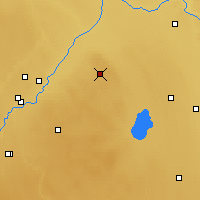 Nearby Forecast Locations - Elk Island - Map