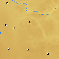 Nearby Forecast Locations - Two Hills - Map