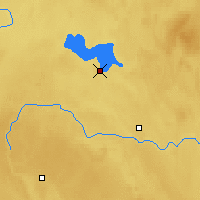 Nearby Forecast Locations - Lac La Biche - Map