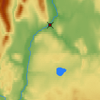 Nearby Forecast Locations - Fort Liard - Map