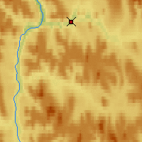 Nearby Forecast Locations - Dawson - Map