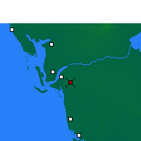 Nearby Forecast Locations - Fort Myers - Map