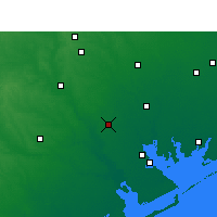 Nearby Forecast Locations - Victoria - Map