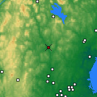 Nearby Forecast Locations - Concord - Map
