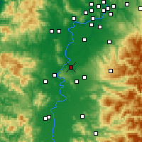 Nearby Forecast Locations - Salem - Map