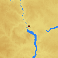 Nearby Forecast Locations - Bismarck - Map