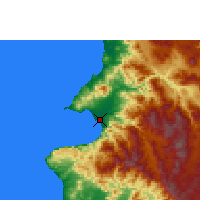 Nearby Forecast Locations - Puerto Vallarta - Map