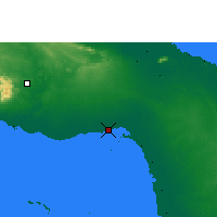 Nearby Forecast Locations - Jucaro - Map