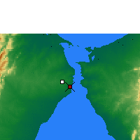 Nearby Forecast Locations - La Canada - Map