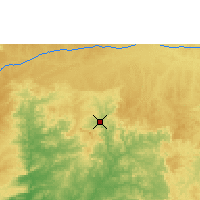 Nearby Forecast Locations - Poxoréo - Map