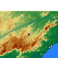 Nearby Forecast Locations - Cordeiro - Map