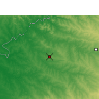 Nearby Forecast Locations - São Luiz Gonzaga - Map