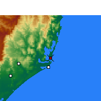 Nearby Forecast Locations - Laguna - Map