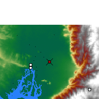 Nearby Forecast Locations - Milagro - Map