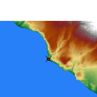 Nearby Forecast Locations - Ilo - Map