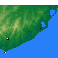 Nearby Forecast Locations - Rocha - Map